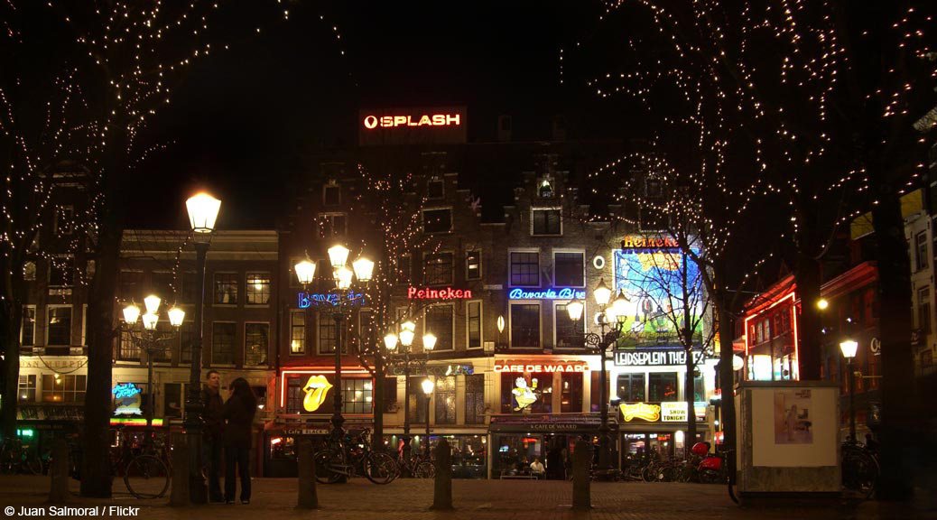 off the beaten track Leidseplein Square amsterdam netherland